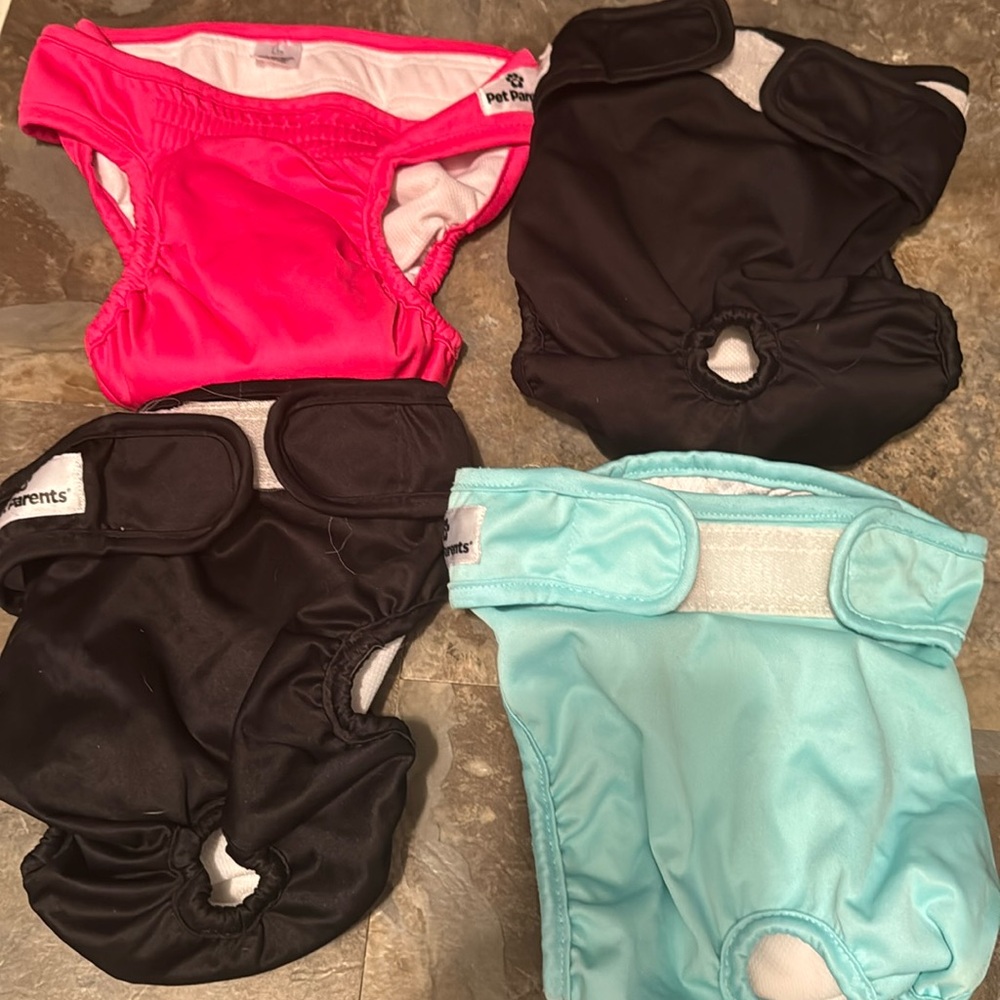 Dog Diapers (Size Large) Reusable